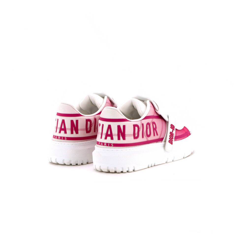 Christian Dior Women's Dior-ID Sneakers Leather with Terry Cloth - Picture 3 of 5